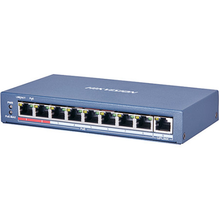 HIKVISION DS-3E0109P-E 8 Ports 