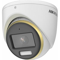 HIKVISION DS-2CE70DF3T-MFS 2.8mm Dome Camera 2MP (4 in 1) Colorvu Built-in Microphone