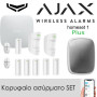 Ajax alarm homeset1 Plus White - Ασύρματο σύστημα συναγερμού