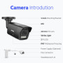 ANNKE I51EG Black 3K 2.8mm IP POE bullet camera με μικρόφωνο Smart Dual Light ( IR & NightChroma)