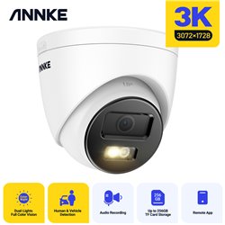 ANNKE I51EM 3K 2.8mm IP POE dome camera με μικρόφωνο Smart Dual Light ( IR & NightChroma)