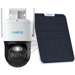 REOLINK TrackMix LTE + Solar Panel 4MP (2K) 4G Dual lens PTZ camera with Auto Tracking Μπαταρίας