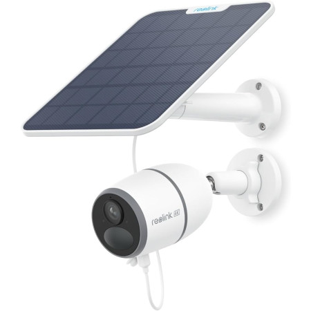 Reolink Go ULTRA + Solar Panel -  4K 8MP Smart 4G LTE Battery-Powered Solar Camera