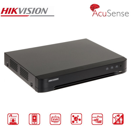 HIKVISION iDS-7232HQHI-M2/XT  Καταγραφικό 32 καναλιών & 8 IP Acusense