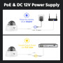ANNKE I91DQ 8MP 2.8~12mm IP POE m dome Dual-Light Vandalproof camera με μικρόφωνο