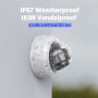 ANNKE I91DQ 8MP 2.8~12mm IP POE m dome Dual-Light Vandalproof camera με μικρόφωνο