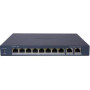 HIKVISION DS-3E1510P-EI/M 8 Ports Gigabit Ethernet/ 1 Gigabit Ethernet Uplink Port POE Switch 60W