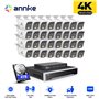 ANNKE SET 8MP N931BB POE NVR 32 IP 16 POE PORTS 4TB + 32 CAM ΕΞΩΤΕΡΙΚΕΣ I91DH 8MP 2.8mm + PoE Swicth 16 Ports