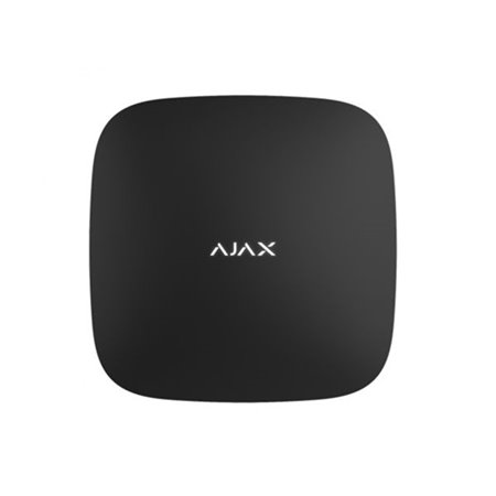 Ajax RangeExtender 2  Μαύρο REX2 Υποστηρίζει την αποστολή σήματος συναγερμού από ανιχνευτές κίνησης με κάμερα για οπτική επιβεβα