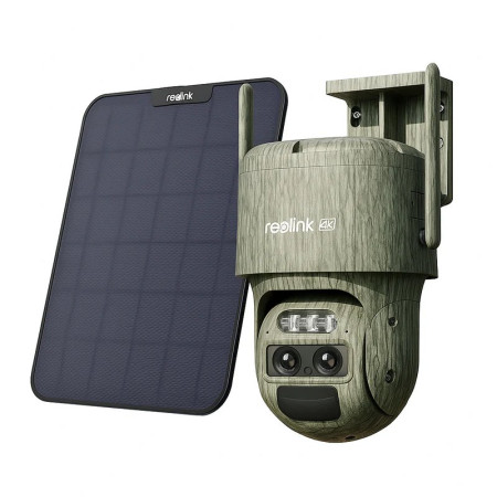 REOLINK TrackMix LTE-C  Ranger G770-C + Solar Panel 8MP (4K)  4G Dual lens PTZ camera with Auto Tracking Μπαταρίας