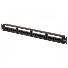 Safewell DST Patch Panel Cat6 UTP 24 port,19 inch 1U
