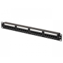 Safewell DST Patch Panel Cat6 UTP 24 port,19 inch 1U