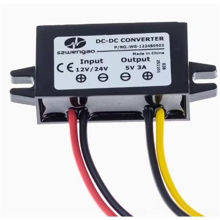 DC/DC Step Up converter 10A  in:12 VDC out: 24 V DC YK-1224-A10
