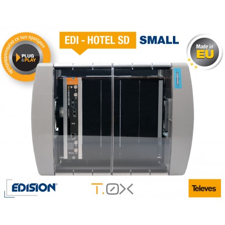 EDI-HOTEL SD SMALL Πακέτο με 13 δορυφορικά κανάλια