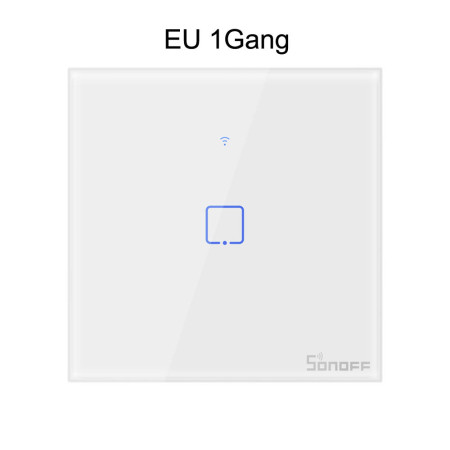 SONOFF TOUCH EU WIFI ΤΗΛΕΧΕΙΡΙΖΟΜΕΝΟΣ ΔΙΑΚΟΠΤΗΣ ΤΟΙΧΟΥ T0 EU 1C